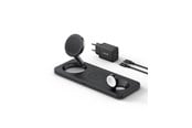 Mobil - Adaptere & Opladere - Anker MagGo Wireless Charging Station (3-in-1 Pad) - Black - B25M1311