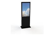 Vægbeslag, AV-Beslag & AV-Møbler - HI-ND stand - totem - for flat panel - standard 5 mm HC plexi - black - Maks - Maks størrelse 55" - ST5500-6001-02