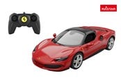 Fjernstyret - RASTAR Rastar R/C 1:16 Ferrari 296 GTS Rød - 94600