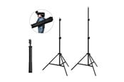 Stativ tilbehør - Puluz Photo studio background support 2x2m + Backdrops 3 pcs PKT5204 - PKT5205
