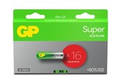 Batteri - GP Battery Super Alkaline AA/LR6 16-pack - GPPCA15AS636
