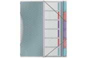 Arkivering & Opbevaring - Esselte Colour'Breeze sorteringsmappe med 6 faner - 626255