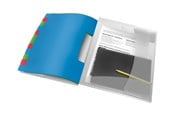 Arkivering & Opbevaring - Esselte Vivida - classification folder - 12 parts - tabbed - white translucent - 624030