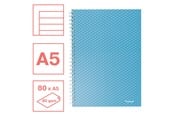 Blokke, Formularer & Notesbøger - Esselte Colour'Breeze A5 notesblok linjeret, spiralindbundet Blå - 628471