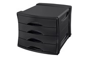 Arkivering & Opbevaring - Esselte Vivida skuffekabinet sort - 623761