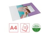 Arkivering & Opbevaring - Esselte Colour'Breeze 3-klap mappe, karton Lavendel - 628495