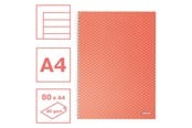Blokke, Formularer & Notesbøger - Esselte Colour'Breeze A4 notesblok linjeret, spiralindbundet Koral - 628483