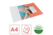 Arkivering & Opbevaring - Esselte Colour'Breeze 3-klap mappe, karton Koral - 628494