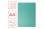 Blokke, Formularer & Notesbøger - Esselte Colour'Breeze A4 notesblok kvadreret, spiralindbundet Grøn - 628477