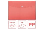 Arkivering & Opbevaring - Esselte Colour'Breeze A4 dokumentmappe PP, pakke med 3 Koral - 628489