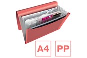 Arkivering & Opbevaring - Esselte Colour'Breeze ekspanderende projektmappe Koral - 628447