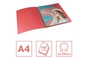 Arkivering & Opbevaring - Esselte Colour'Breeze ringordner 4RR/20mm Koral - 628437