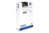 Blæk, Toner & Forbrugsstoffer - Epson T7551 - XL size - black - original - ink cartridge - C13T75514N