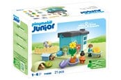Playmobil - Playmobil 1.2.3 - JUNIOR: Dyrepension med godbidsmaskine - 71690