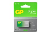 Batteri - GP Battery Super Alkaline 9V/6LF22 1-pack - 151426