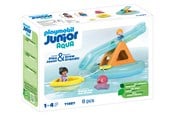Playmobil - Playmobil 1.2.3 - Junior Aqua Badeø med vandrutsjebane - 71687