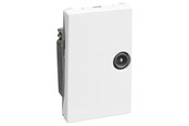 Lauritz Knudsen - LK FUGA antenneudtag for TV (TD101E), 1,5 modul, hvid - 508D6211