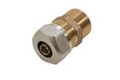 Pex-systemer - Roth Overgang 16 mm x 3/4" nippel rødgods - 17046211.195