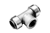 Pex-systemer - Roth Tee rustfritt stål 22 mm x 3/4" x 22 mm - 17046603.323