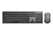 Tastatur - Deltaco Wireless Keyboard Mouse Combo - Tastatur - Amerikansk engelsk - Sort - TB-800-US