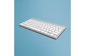 Tastatur - R-Go Tools R-Go Ergonomic Keyboard Compact break - Tastatur - Amerikansk engelsk - Hvid - RGOCOUSWLWH