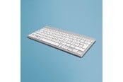 Tastatur - R-Go Tools R-Go Ergonomic Keyboard Compact break - Tastatur - Tysk - Hvid - RGOCODEWLWH