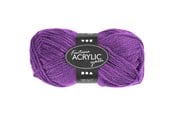 Kreativt Legetøj - Creativ Company Acrylic yarn Neon - Purple 50gr - 421705