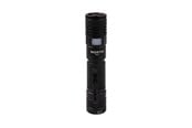 Lommelygter og pandelamper - NORTH Flashlight 950 Lumen Zoom Black Aviation Aluminium 10W Cree-Led (XML2) - 586202