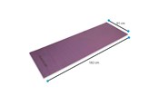 Sport & Fitness - Tunturi  PVC Yogamåtte 4mm Lilla - 14TUSYO036LILLAONE SIZE
