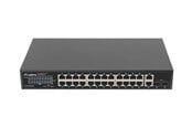 Switch - Lanberg RSGE-24P-2GE-2S-360 - switch - 24 ports - unmanaged - rack-mountable - RSGE-24P-2GE-2S-360