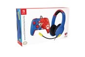 Spil tilbehør - PDP Power Pose Mario Wired Headset & Controller Bundle - Wired Controller - Nintendo Switch - 0708056070298