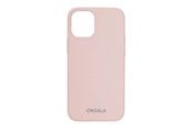 Mobil - Covers & Cases - ONSALA Phone Case Silicone Sand Pink - iPhone 12 Mini - 664002