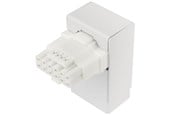 Kabinet Tilbehør - Kolink Core Pro 12V-2x6 90° Adapter - Type 1 - White - CP-12VHPWR-T1W
