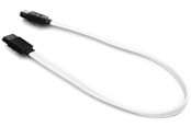 SATA & ATA kabel - DUTZO SATA kabel - Hvid - 0.3 m - Lige stik - DC-SATA03WHT