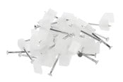 Kabel Organisering - Nordic Quality Cable Clips 3x5mm 25 stk. - 222790