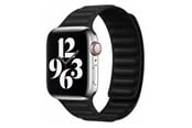 Smartwatch - Tilbehør - Lippa Apple Watch fintvævet rem 42/44/45/49 - Sort - LPAW050