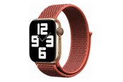Smartwatch - Tilbehør - Lippa Apple Watch Nylonrem 42/44/45/49 - Abrikos - LPAW105