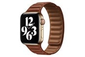 Smartwatch - Tilbehør - Lippa Apple Watch magnetisk læderrem 42/44/45/49 - Brun - LPAW032