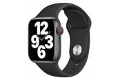 Smartwatch - Tilbehør - Lippa Apple Watch Silikone rem 42/44/45/49 - Sort - LPAW034