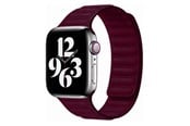 Smartwatch - Tilbehør - Lippa Apple Watch fintvævet rem 38/40/41 - Bordeaux - LPAW074