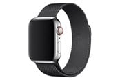 Smartwatch - Tilbehør - Lippa Apple Watch rem i rustfrit stål 42/44/45/49 - Sort - LPAW122