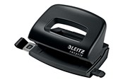 Skrivebordstilbehør - Leitz NeXXt Recycle mini hulapparat, 10 ark, Sort - 50100095