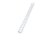Blæk, Toner & Forbrugsstoffer - GBC CombBind indbindingsryg Combs  22mm A4 21R Hvid - 4028612