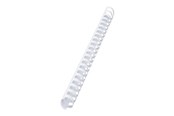 Blæk, Toner & Forbrugsstoffer - GBC CombBind indbindingsryg Combs 38mm A4 21R sort Hvid - 4028205