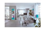 Arkivering & Opbevaring - Leitz Skuffekabinet Desk Cube WOW 4-skuffer Isblå - 52132051