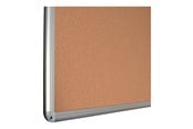 Konference & Præsentation - Esselte bulletin board - 900 x 1200 mm - natron brown - 500894