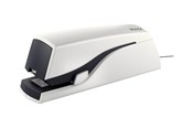 Skrivebordstilbehør - Leitz Elektrisk hæftemaskine  5533, kontaktløs, flat clinch, 20 ark Hvid - 55331001