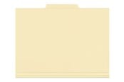 Arkivering & Opbevaring - Esselte - file folder - for A4 - tabbed - yellow - 44105