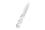 Blæk, Toner & Forbrugsstoffer - GBC CombBind indbindingsryg Combs 51mm A4 21R sort Hvid - 4028207