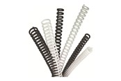 Blæk, Toner & Forbrugsstoffer - GBC ClickBind indbindingsryg  A4 34R 8mm Transparent - 387302E